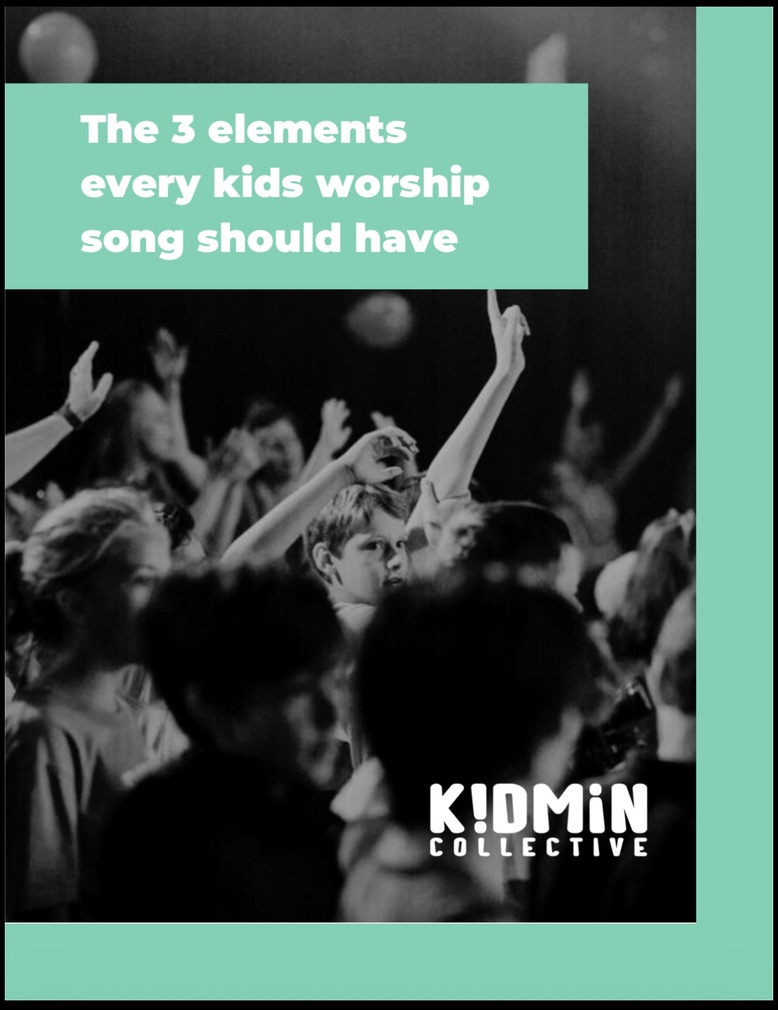 The 3 elements every kids worship song should have — free resource cover